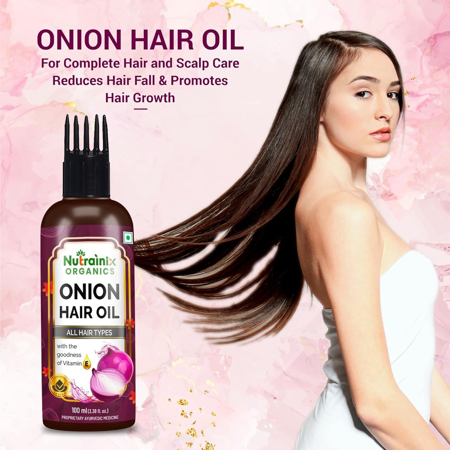 Onion & Brahmi Hair Growth Elixir