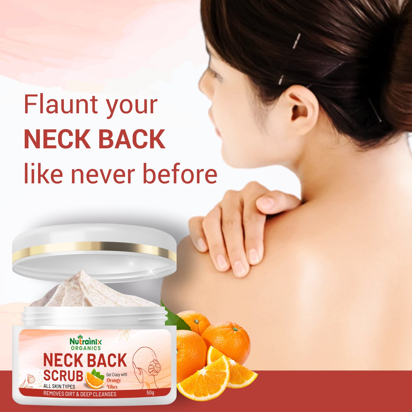 Neck Back Glow Scrub