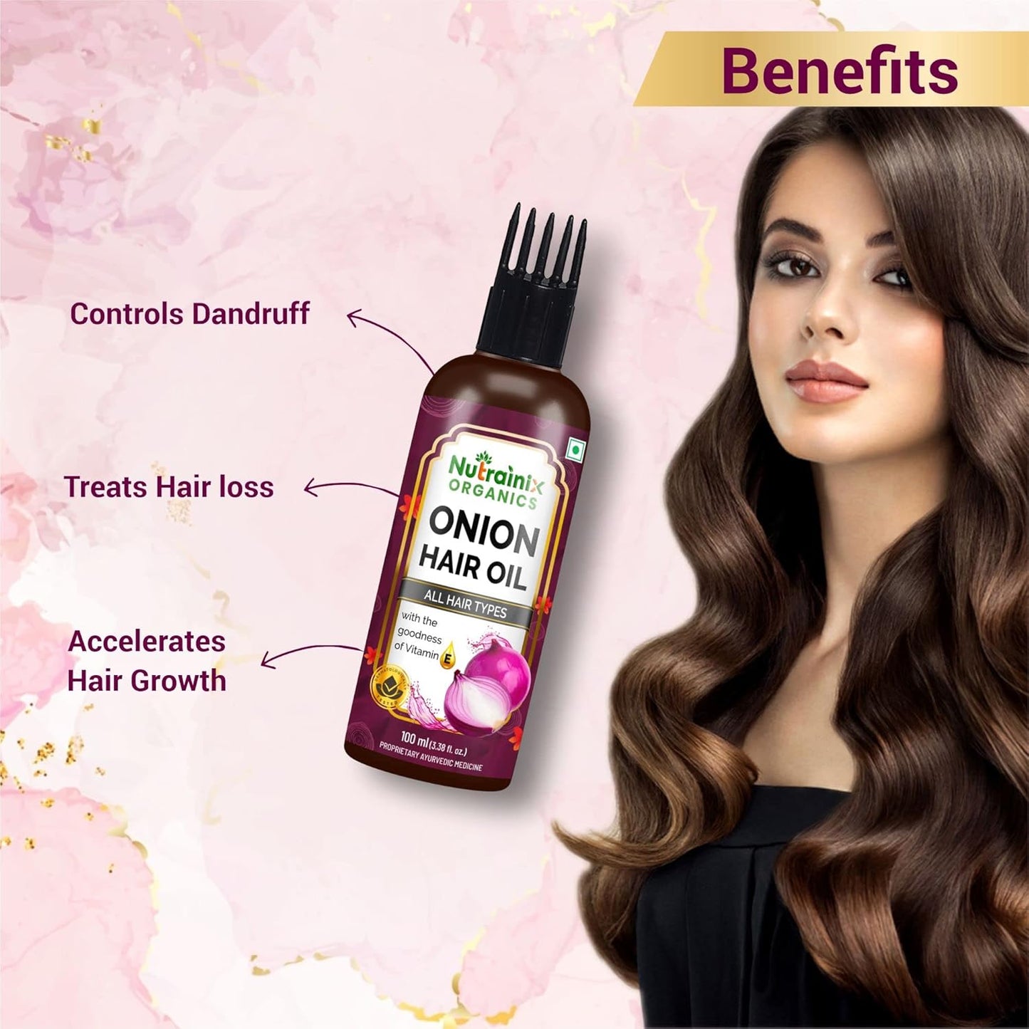Onion & Brahmi Hair Growth Elixir