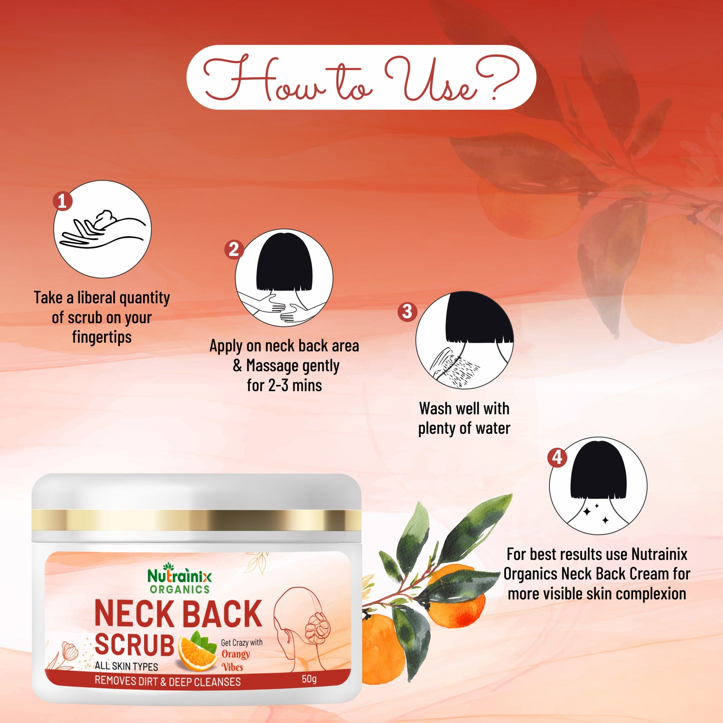 Neck Back Glow Scrub