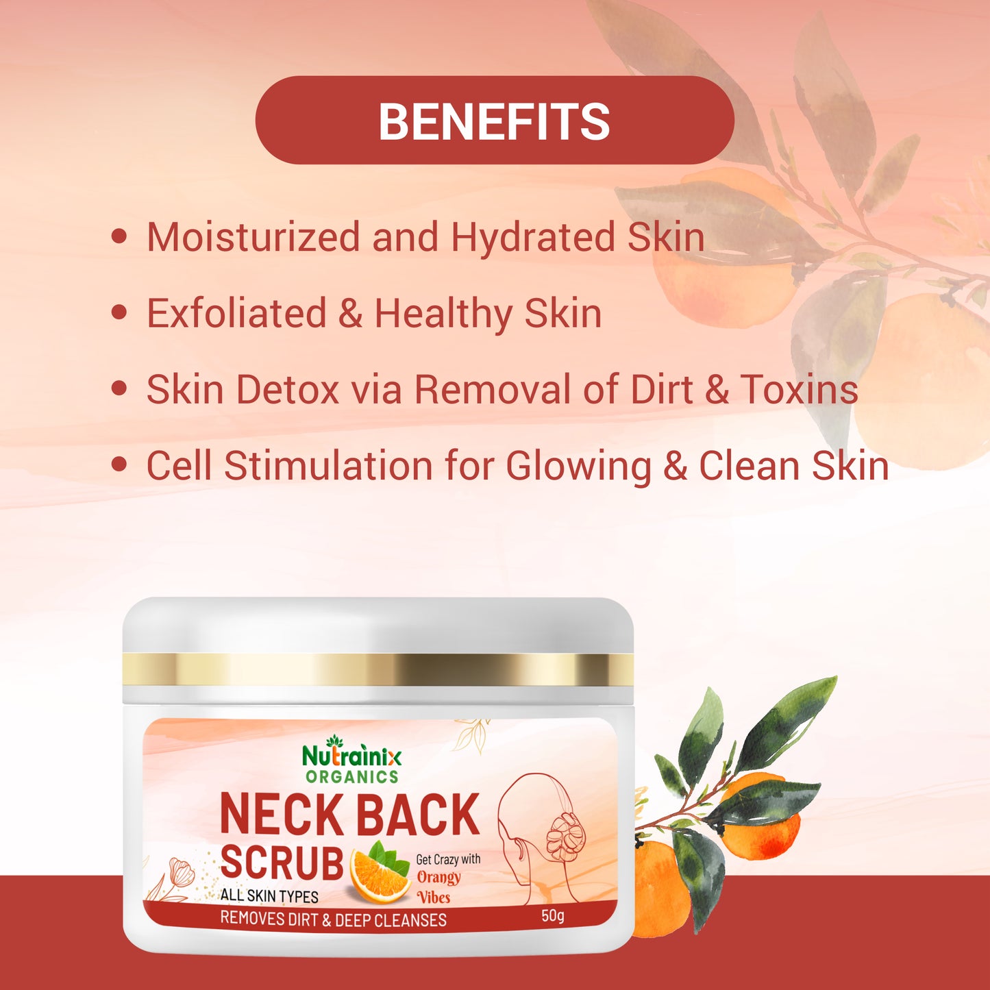 Neck Back Glow Scrub