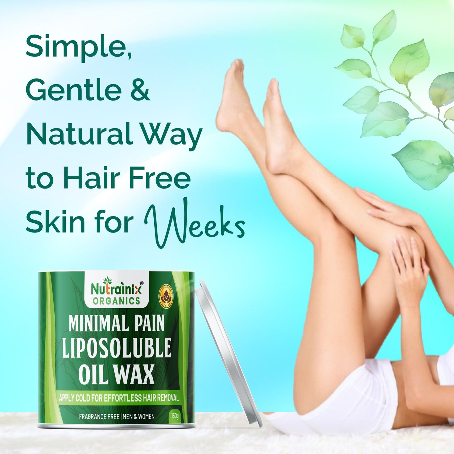 Minimal Pain Liposoluble Oil Wax - Apply Cold For Effortless Hair Removal