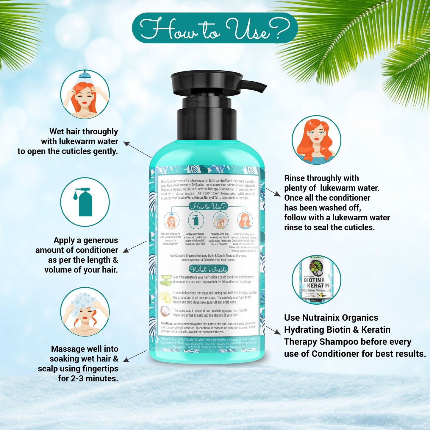 Hydrating Biotin & Keratin Rescue Conditioner