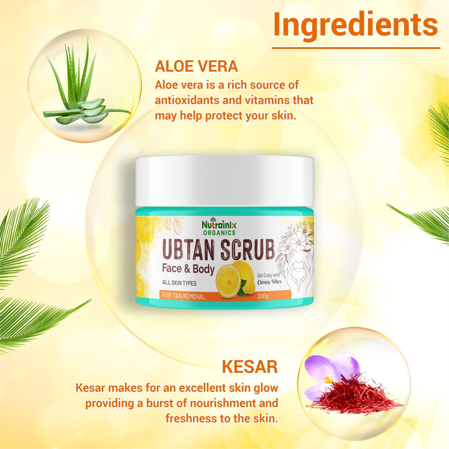 Ubtan Radiance Revival Scrub