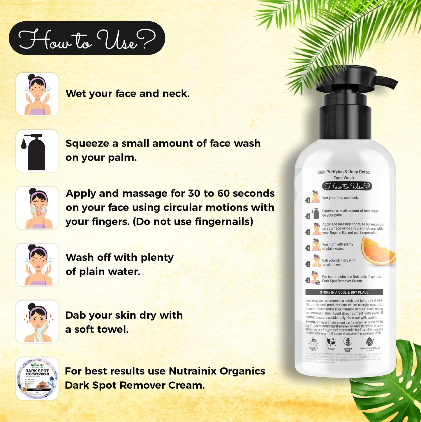 Dark Spot Reduction Face Wash