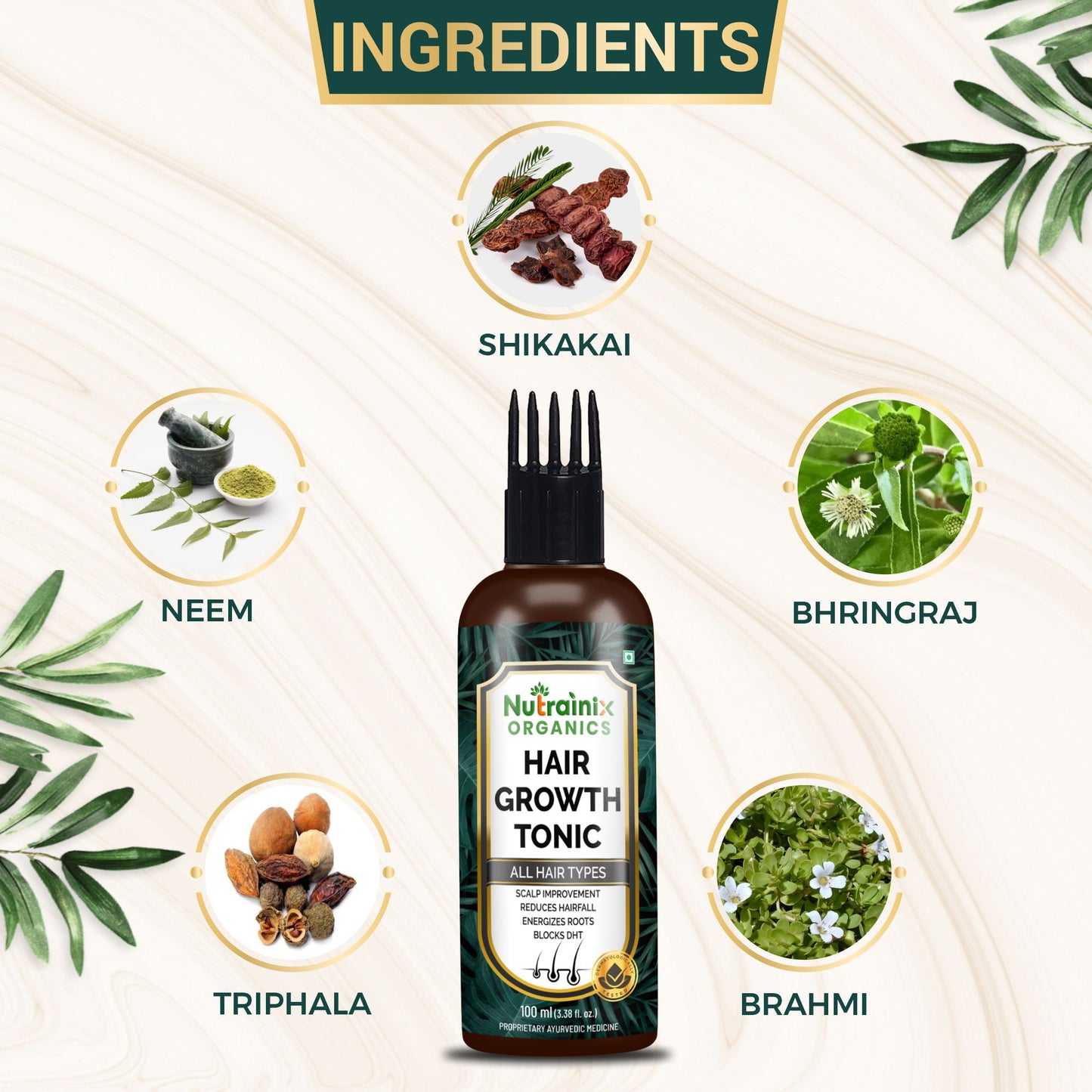 Ayurvedic Hair Revival Tonic