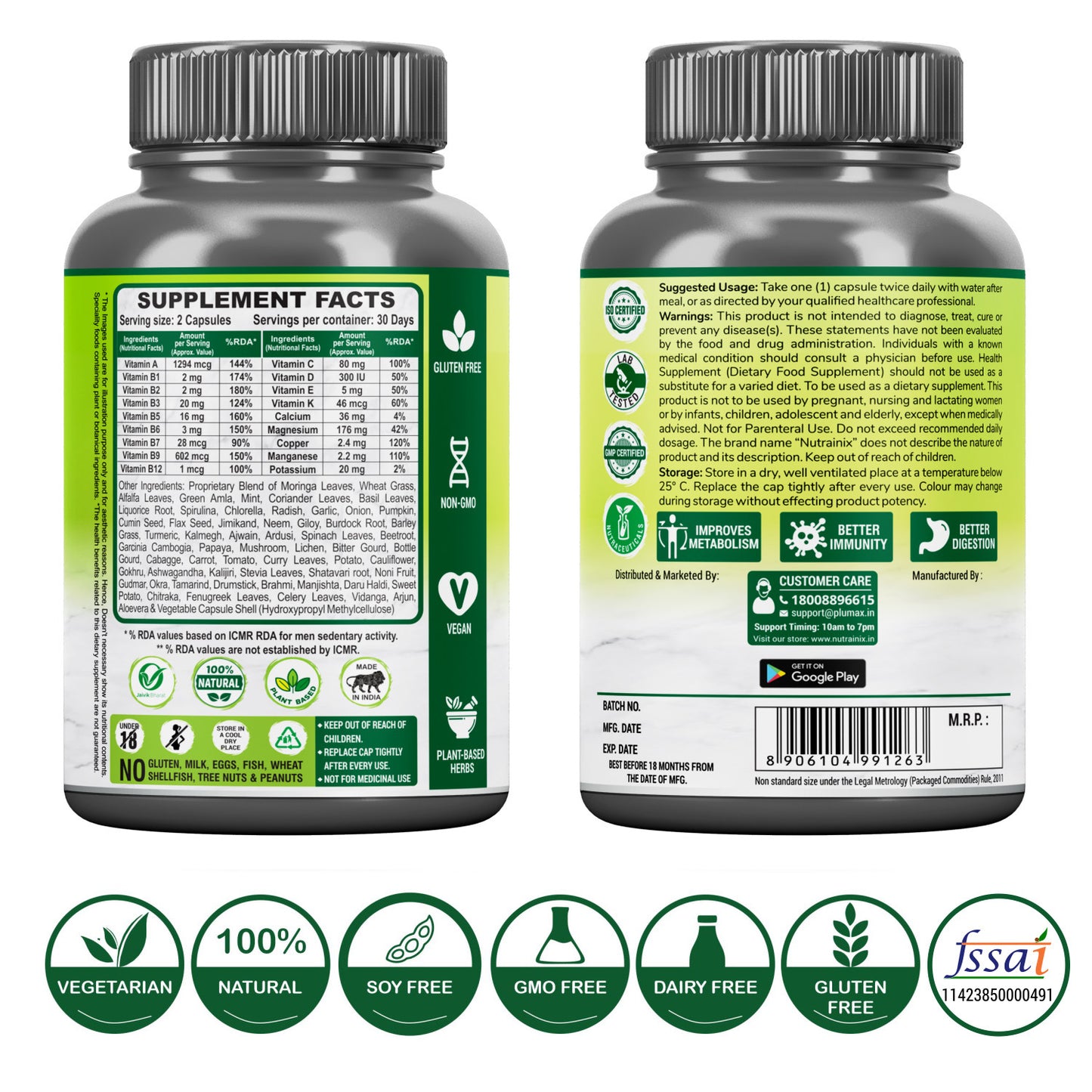 Plant-Based Wholefood Multivitamin