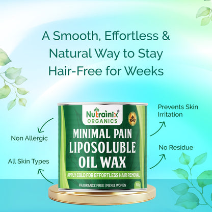Minimal Pain Liposoluble Oil Wax - Apply Cold For Effortless Hair Removal