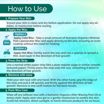 Minimal Pain Liposoluble Oil Wax - Apply Cold For Effortless Hair Removal
