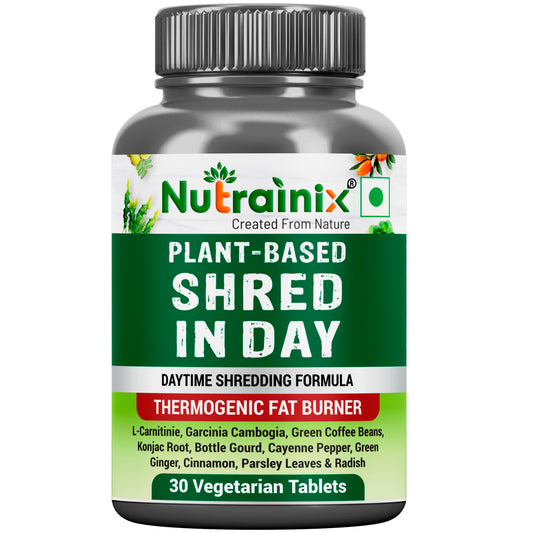 Nutrainix Plant-Based Shred In Day - 30 Vegetarian Tablets